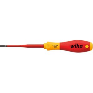 VDE Platte schroevendraaier Wiha SoftFinish electric slimFix 3201 35446 Kopbreedte: 3.5 mm Koplengte: 100 mm