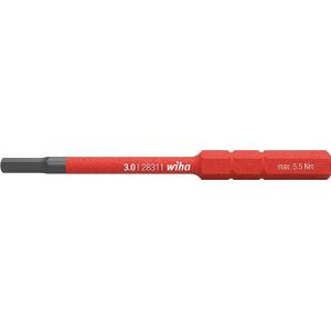 Wiha - Bit slimBit electric Sechskant 3,0 mm x 75 mm (37147)