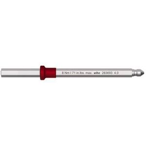 Wiha 28369 SW1,5 x75 Werkplaats Inbus Verwisselbare kling 1.5 mm 20 mm Geschikt voor Wiha Torque