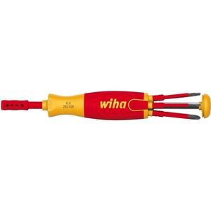 Wiha Schroevendraaier met Bitmagazijn LiftUp Electric TORX® met 6 SlimBits In Blister - 41158