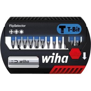 Wiha Bitset FlipSelector T-bit 25mm (¼″) PH / PZ / TORX® - 14-delig - 41824