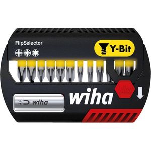 Wiha Bitset FlipSelector Y-bit 25mm (¼″) PH / PZ / TORX® - 4-delig - 41827