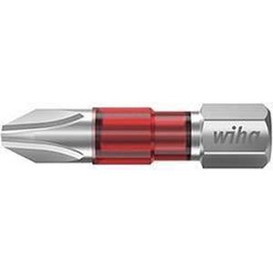 Wiha Juego de bits, bit TY de 29 mm Phillips (PH2), de 5 unid., de 1/4"" C6,3 en caja (42100)