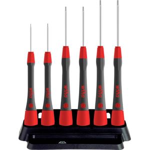 Wiha Juego de destornilladores de precisión PicoFinish® Hexagonal, de 7 unid., incl. soporte (42992)