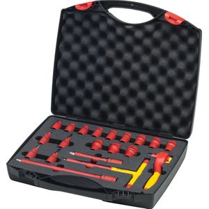 Wiha Ratelsleutelset geïsoleerd 3/8" 21-delig - 43023