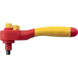 Ratelsleutel - Geïsoleerd - Voor Dopsleutels - 1/4 - 145 mm - 32 mm