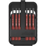 Wiha - Bit Set slimBit electric torx® 6-tlg. i inkl. slimBit-Box i flexibel, kompakt, mobil i vde geprüft (43153)