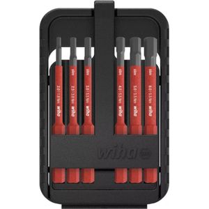 Wiha Bitset slimBit electric Zeskant in slimBit-box - 7-delig - 43156