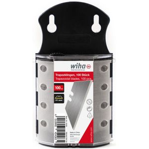 Wiha Heavy duty mesjes | 100-delig | voor inklapbaar mes (SB246279) - SB246279K100