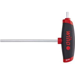 Wiha 334DS025100-01 Stiftsleutel met dwarsgreep ComfortGrip zeskantkogelkop met zijpunt mat verchroomd 2.5 mm - 45432