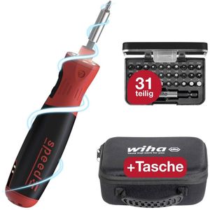 Wiha Elektro-Schraubendreher speedE PocketDrive (45791), mit Aufbewahrungsbox