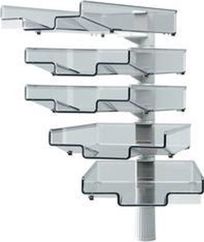 Hansa - Brievenbakset - Zwart - Ergonomisch - Voor A4-documenten