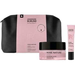 ANNEMARIE BÖRLIND Gezichtsverzorging ROSE NATURE Cadeauset Supreme Glow Cream-Gel 50 ml + Cooling Spa Eye Cream-Gel 5 ml