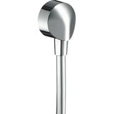 HansGrohe - Muuraansluitbocht FixFit E - Gepolijst Goud - Metaal