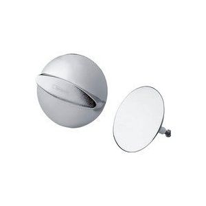 Hansgrohe Flexaplus afbouwdeel voor badafvoer en overloopcombinatie chroom