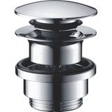 Ablaufgarnituren - Ablaufgarnitur Push-Open für Waschtisch- und Bidetarmaturen, verchromt 50100000 - Hansgrohe