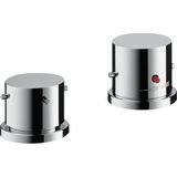 Axor Starck 2-Loch Wannenrandarmatur mit Thermostat und - Hansgrohe