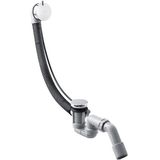 hansgrohe Flexaplus S complete set met af- en overloopgarnituur, normale badkuipen, chroom