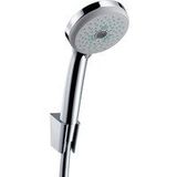 hansgrohe Croma 100 douchekop, incl. douchekophouder, 3 straalsoorten, chroom