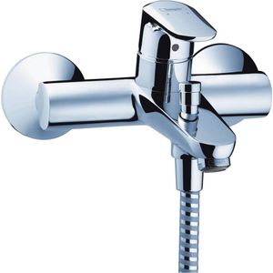 Hansgrohe Mengkraan voor badkamer/douche Ecos, chroom, zilver