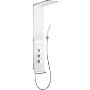 Hansgrohe Hg Shower Panel Lift Raindance White Fittings Chrome