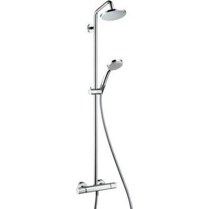 hansgrohe Croma showerpipe 160 1jet met thermostaat chroom