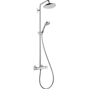 Croma - Douchekop - Ronde - Chroom - 5 Straalsoorten