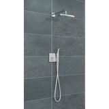 hansgrohe Raindance Select E 300 douchekop, hoofddouche voor wandmontage, 2 straalsoorten, chroom