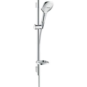 Hansgrohe Raindance select 120 ecosmart unica s puro glijstangset 65cm wit chroom 26622400