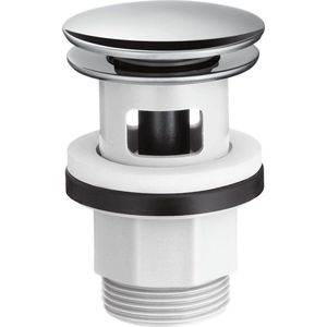 Hansgrohe - Afvoergarnituur Push-Open - Chroom - Voor Wastafels Met Overloop