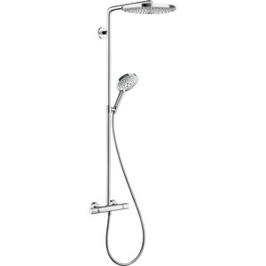 Hansgrohe Raindance Select S Showerpipe 300 2jet met Thermostaat Chroom