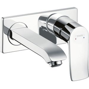 Hansgrohe Metris afdekset voor wastafelkraan 165 lowflow chroom 31251000