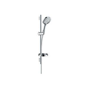 hansgrohe Raindance Select S 120 / Unica'S Puro Glijstangset - 65 cm - Chroom - 3 straalsoorten - diameter handdouche 125 mm