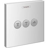 Shower Select Ventil Unterputz Chrom für 3 Verbraucher - Hansgrohe