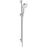 Hansgrohe Croma Select E Vario glijstangset met Croma Select E Vario handdouche EcoSmart 90cm met Isiflex`B doucheslang 160cm wit/chroom 26593400