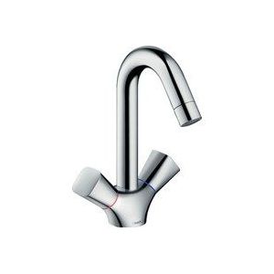 Hansgrohe Logis Wastafelkraan 180 met Waste Chroom 71222000