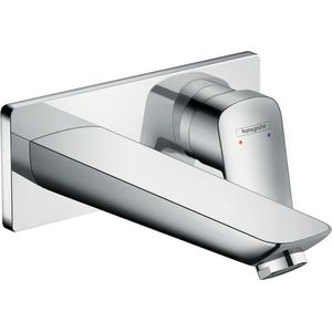 Hansgrohe Logis ééngreeps Wastafelmengkraan - Inbouw - Afbouwdeel - Chroom