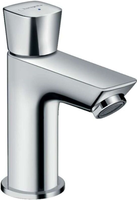 hansgrohe Logis Standventil 80mm, Chrom für Kaltwasser oder vorgemischtes Wasser ohne Garnitur
