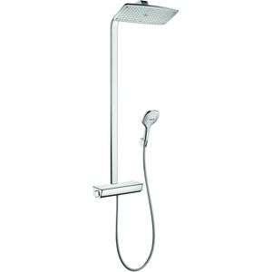 Hansgrohe Raindance Select E 360 thermostatische tablet regendoucheset glanzend chroom