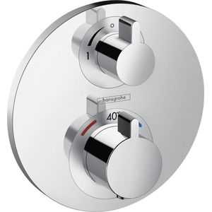Hansgrohe Ecostat S afbouwdeel voor inbouwkraan met 1 stopkraan voor 1 douchefunctie chroom 15757000