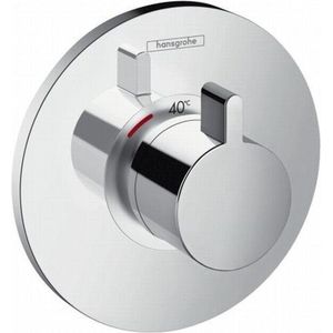 hansgrohe Ecostat S inbouw-highflow thermostaat, voor 1 functie, chroom