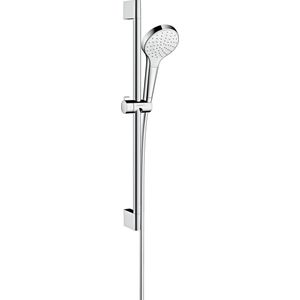 hansgrohe Croma Select S doucheset 1jet met Unica'Croma glijstang 65 cm wit/chroom, 26564400