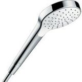 Hansgrohe Croma Select Handdouche EcoSmart - 1 Straalsoort - Wit/Chroom - Diameter Douchekop 110 Mm