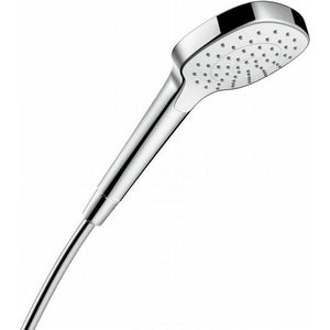 Hansgrohe Croma Select E handdouche 1jet EcoSmart Green 1/2 xØ11cm met rain regenstraal (7L/min) wit/chroom 26816400