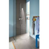 hansgrohe Croma Select E doucheset Vario met Unica'Croma glijstang 90 cm, wit/chroom, 26592400