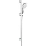 hansgrohe Croma Select E doucheset Vario met Unica'Croma glijstang 90 cm, wit/chroom, 26592400