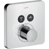 AXOR ShowerSelect inbouwthermostaat, voor 2 functies, chroom