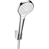 hansgrohe Croma Select S badset Vario/Porter'S met doucheslang 125 cm wit/chroom, 26421400