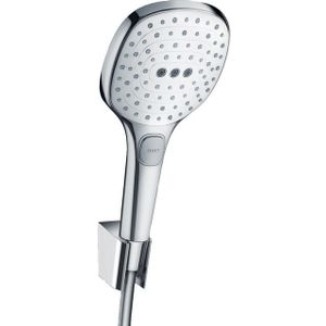 hansgrohe Raindance Select E badset 120 3jet met doucheslang 160 cm wit/chroom, 26720400