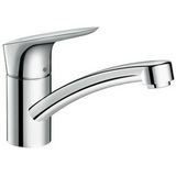 hansgrohe Logis M31 - Keukenkraan, 1 jet, Keukenmengkraan met uitloop hoogte 120 mm, Spoelbakkraan draaibaar, chroom